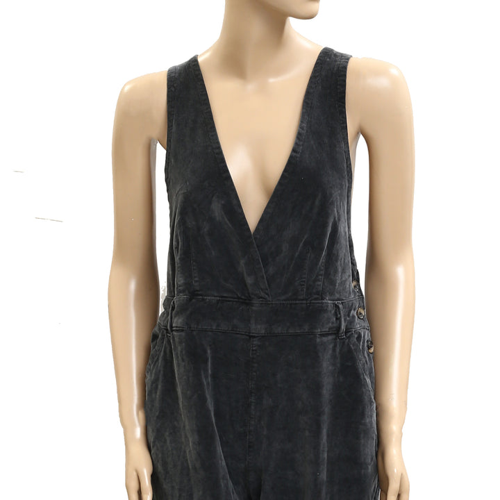 Free People Mara Cord Overall Jumpsuit