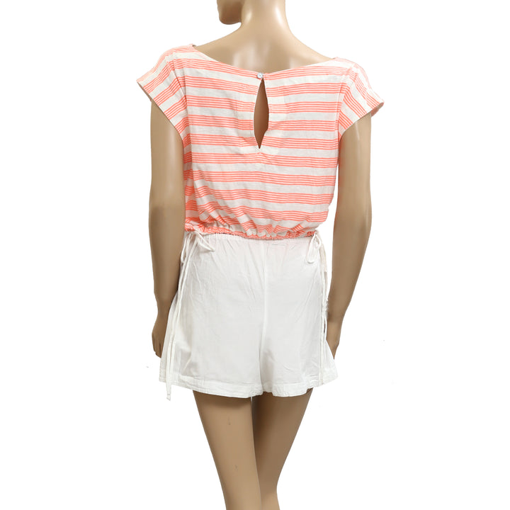 By Anthropologie Cutout Romper