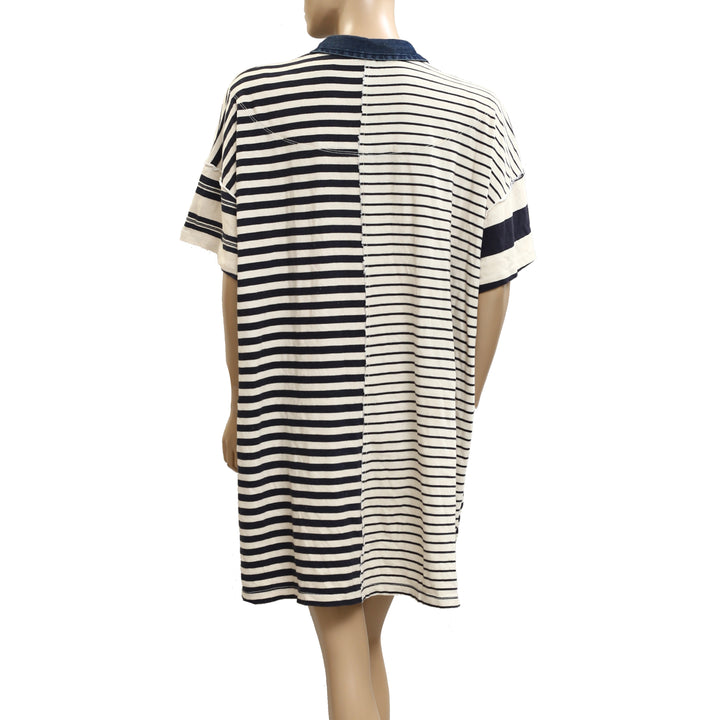 Free People Charlie Tee Tunic Mini Dress