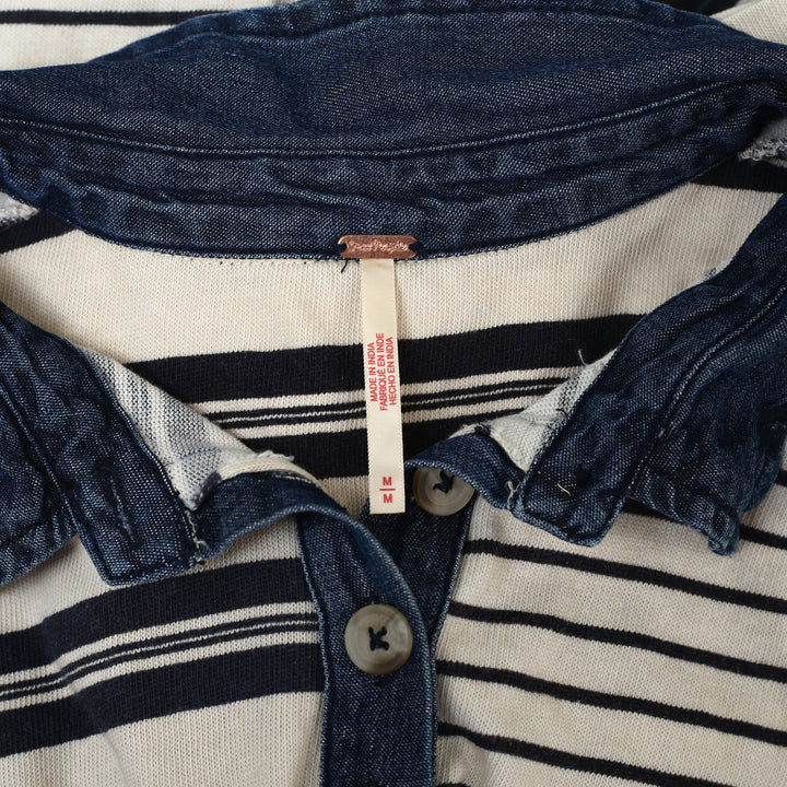 Free People Charlie Tee Tunic Mini Dress