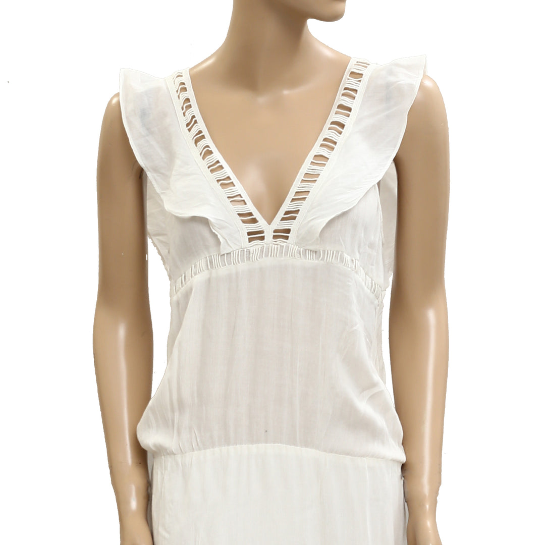 Drolatic Anthropologie Eyelet Midi Dress