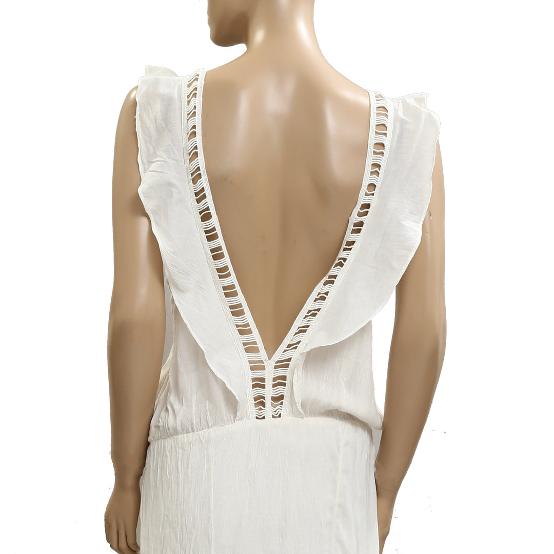 Drolatic Anthropologie Eyelet Midi Dress