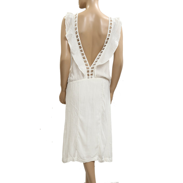 Drolatic Anthropologie Eyelet Midi Dress