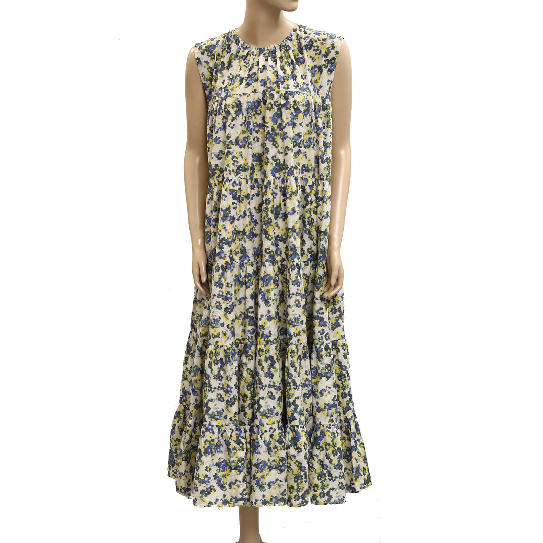 Merlette Ron Herman Caron Tiered Maxi Dress