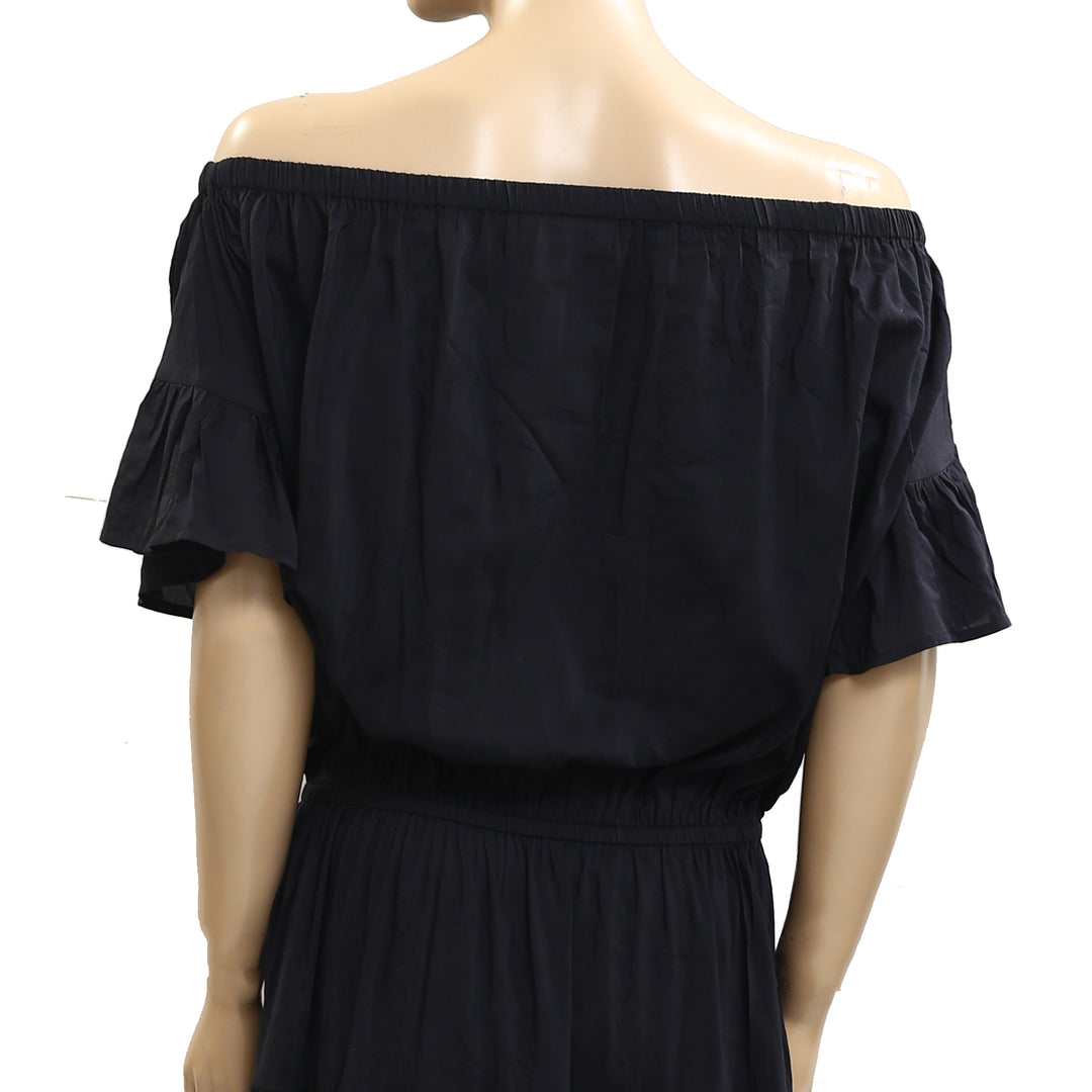 Merlette Off The Shoulder Midi Dress