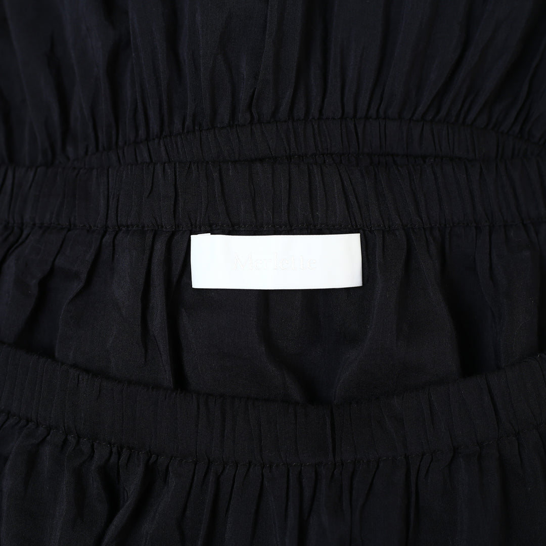 Merlette Off The Shoulder Midi Dress