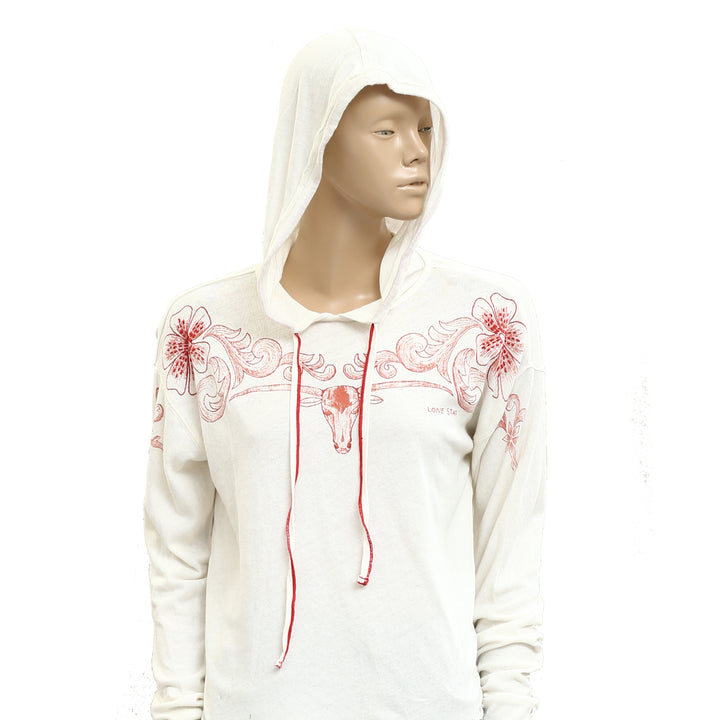 Free People We The Free Lone Star Hoodie Top