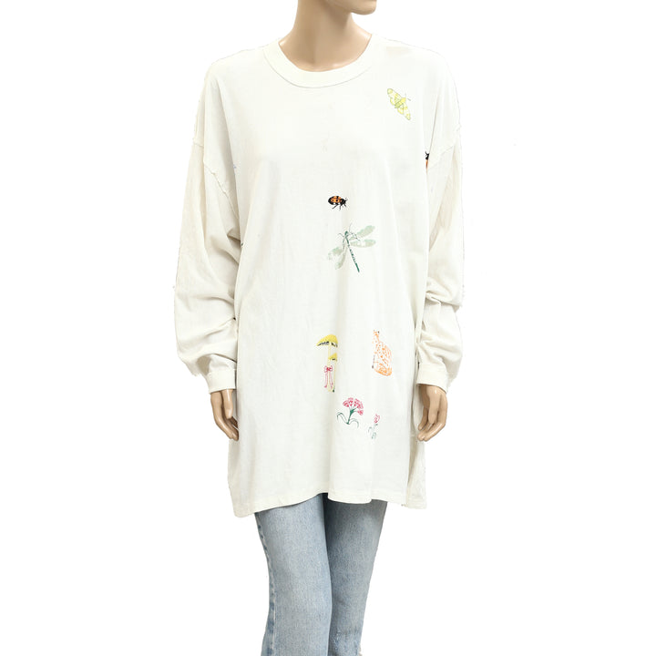 Free People We The Free Never Leaf Me Tee Tunic Top
