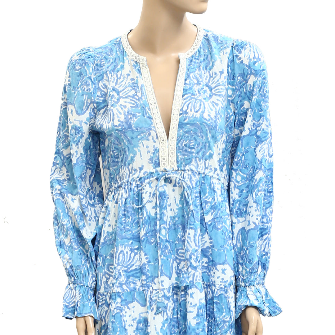 Saylor Anthropologie Ina Midi Dress