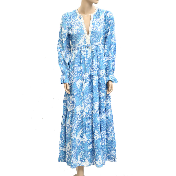 Saylor Anthropologie Ina Midi Dress