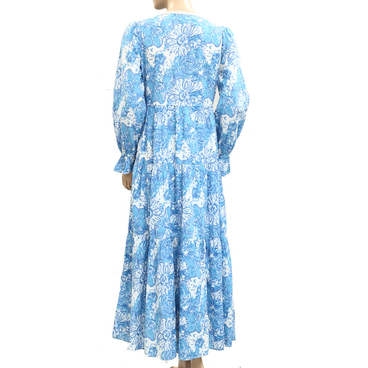 Saylor Anthropologie Ina Midi Dress