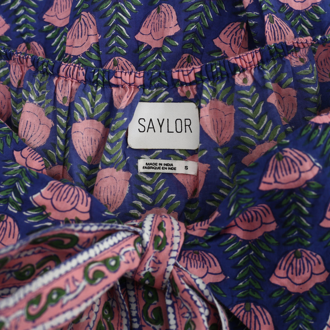 Saylor Anthropologie Annaleise Maxi Dress