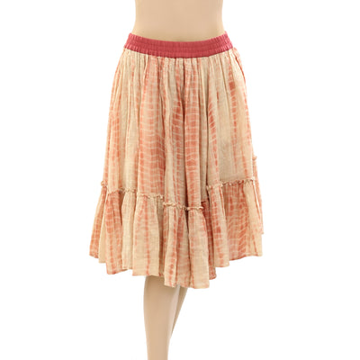 By Anthropologie Tie & dye Skirt