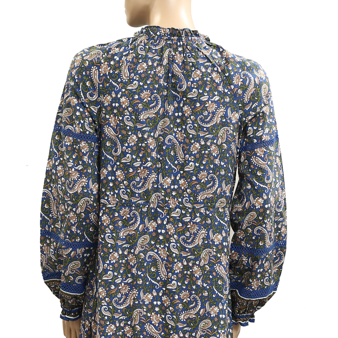 Veronica Beard Sahana Paisley Printed Midi Dress