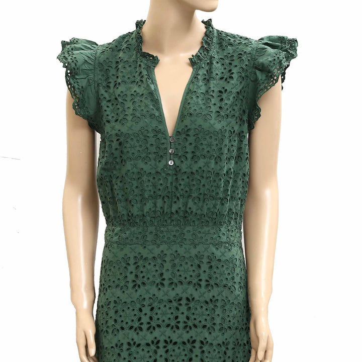 Veronica Beard Satori Eyelet Maxi Dress