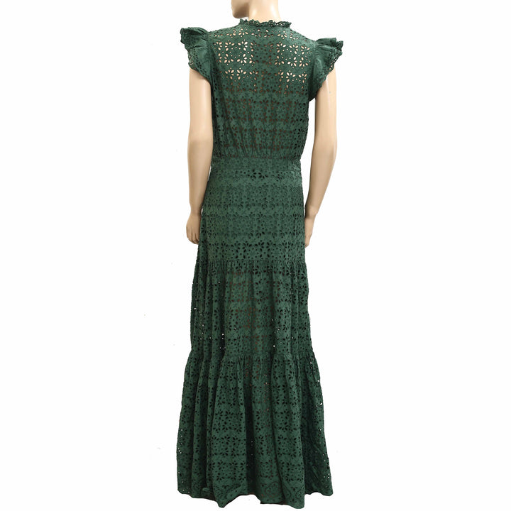 Veronica Beard Satori Eyelet Maxi Dress