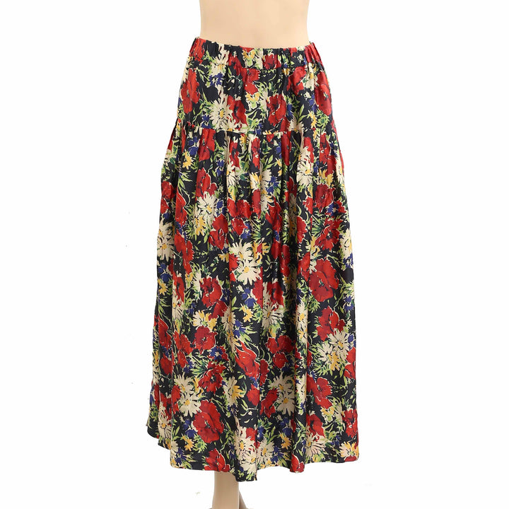 The Great Floral Printed Maxi Skirt