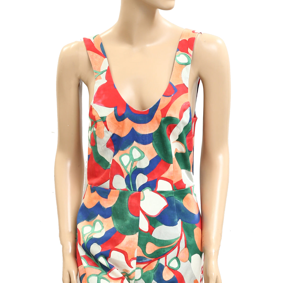 Frances Valentine Floral Printed Jumpsuit