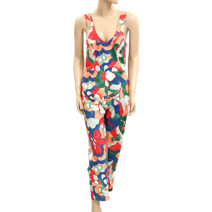 Frances Valentine Floral Printed Jumpsuit