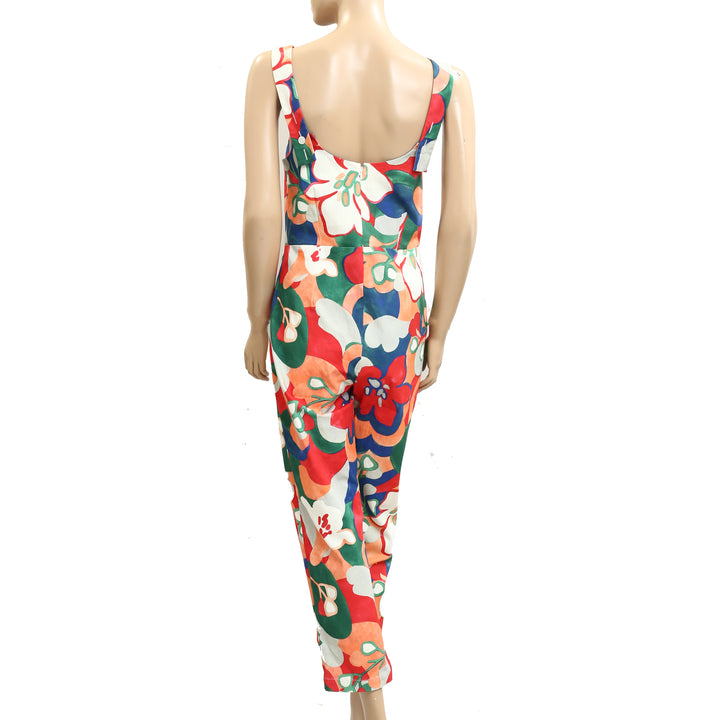 Frances Valentine Floral Printed Jumpsuit
