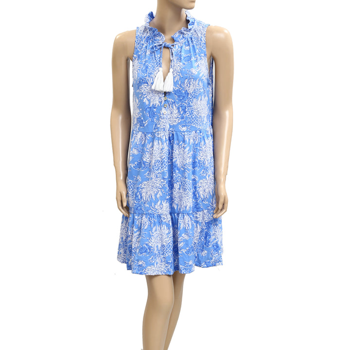 Lilly Pulitzer Floral Printed Mini Dress