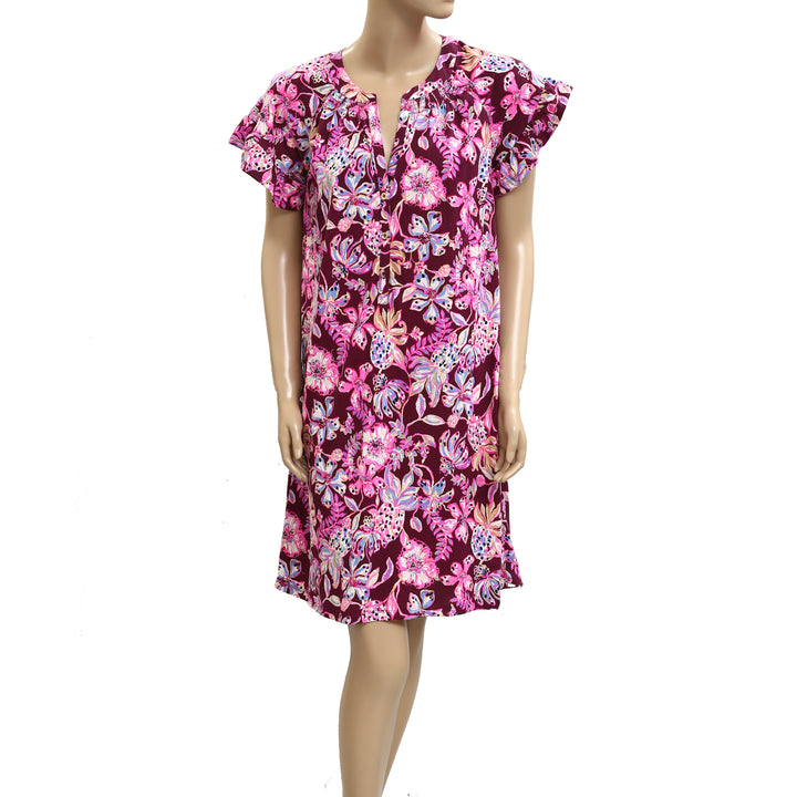 Lilly Pulitzer Floral Printed Mini Dress