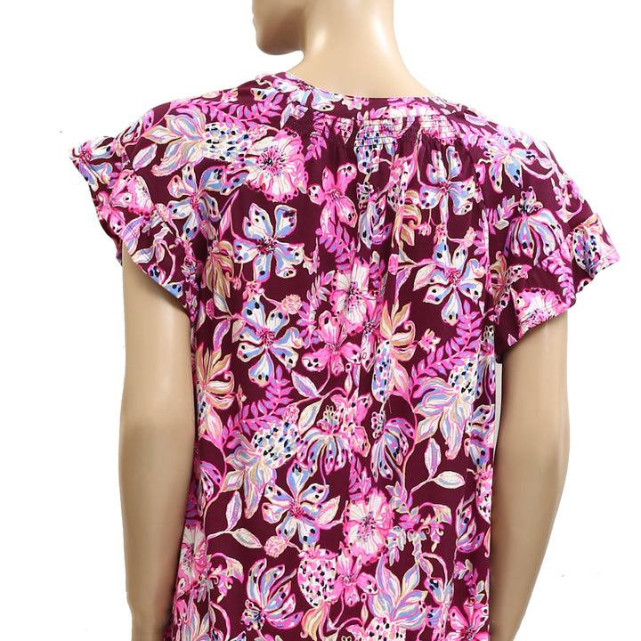 Lilly Pulitzer Floral Printed Mini Dress