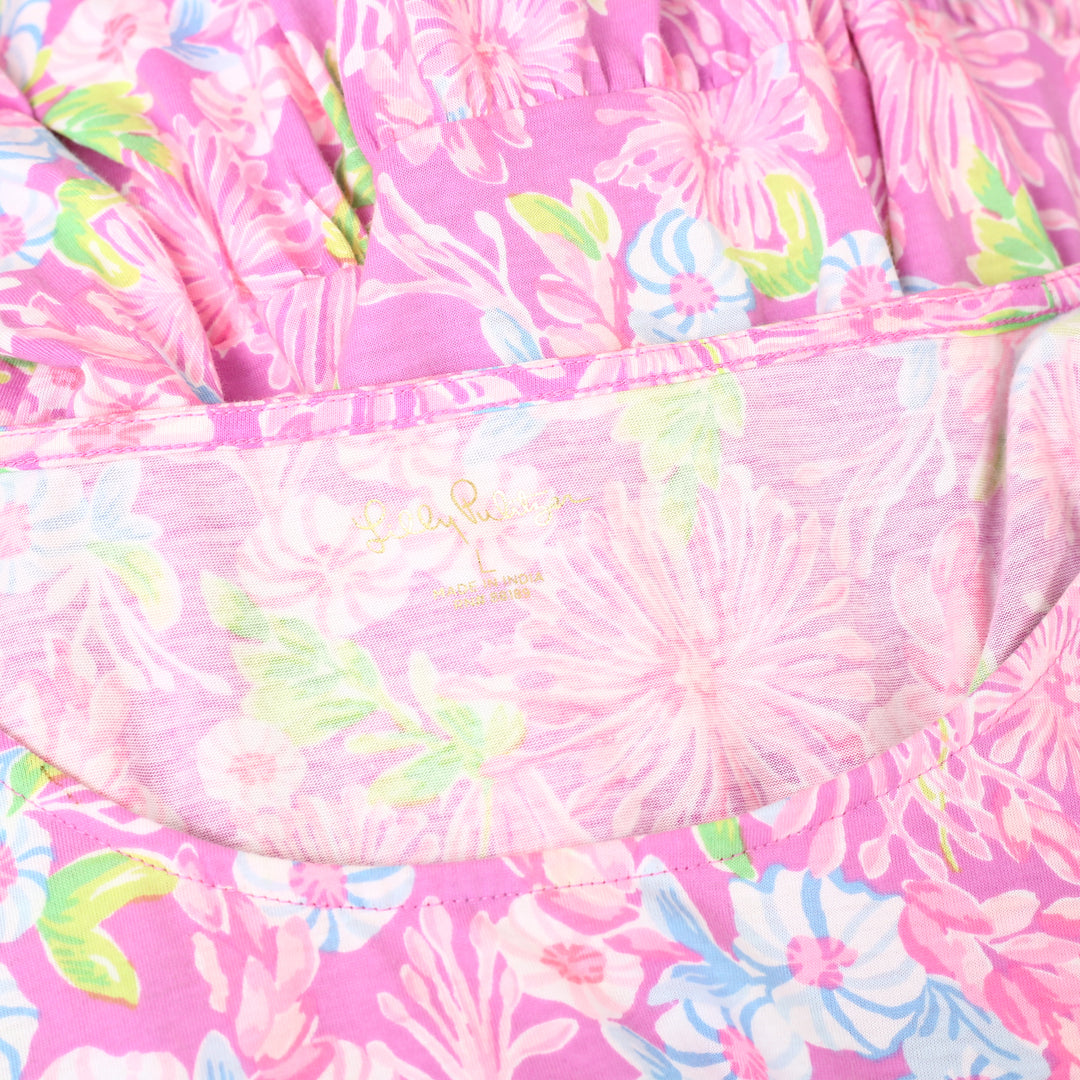 Lilly Pulitzer Floral Printed Tunic Top