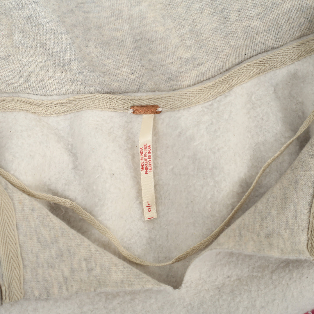 Free People Sidewalk Colorblock Sweatshirt Top