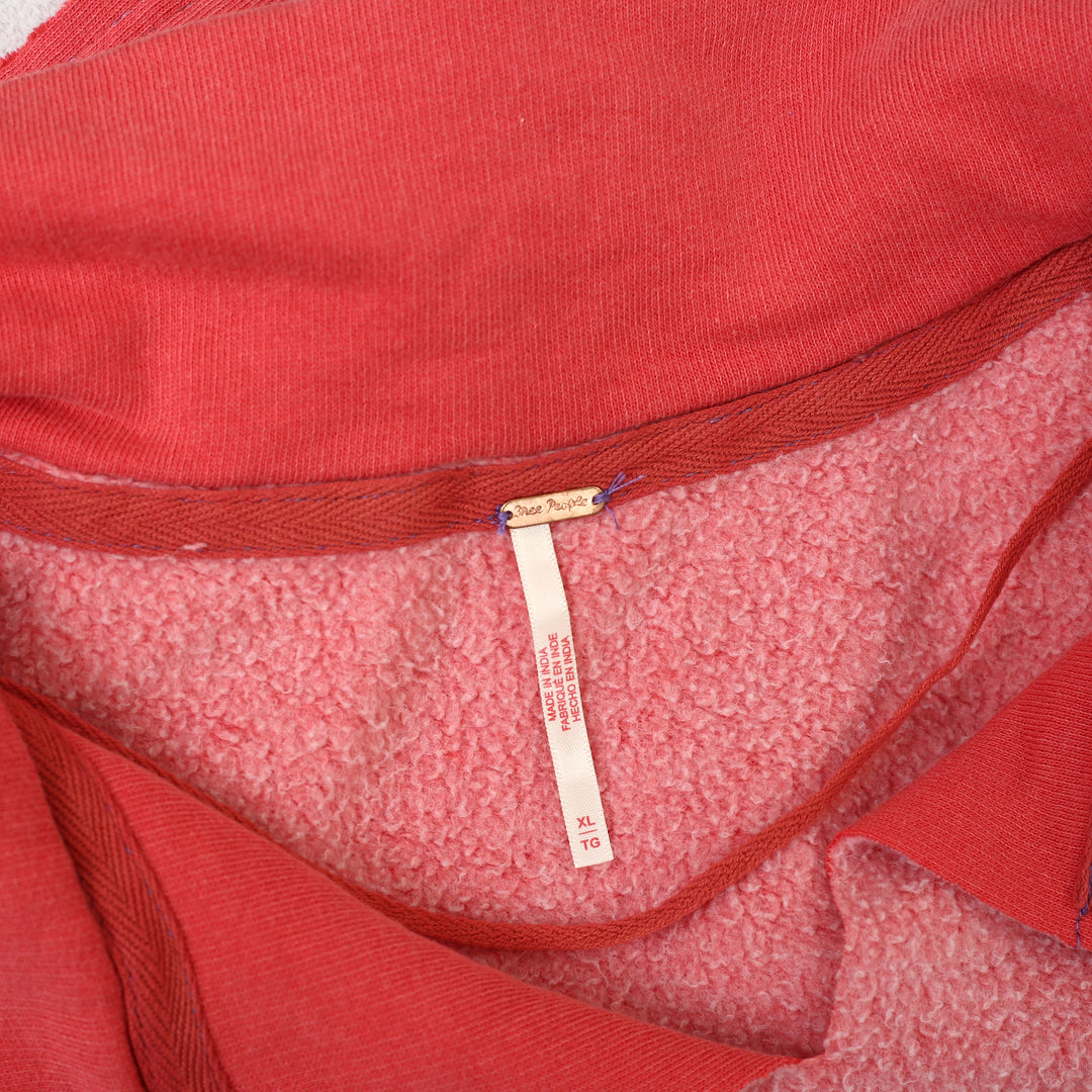 Free People Sidewalk Colorblock Sweatshirt Top