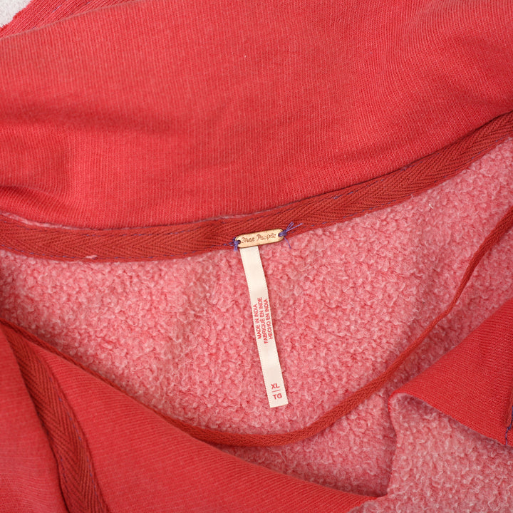 Free People Sidewalk Colorblock Sweatshirt Top