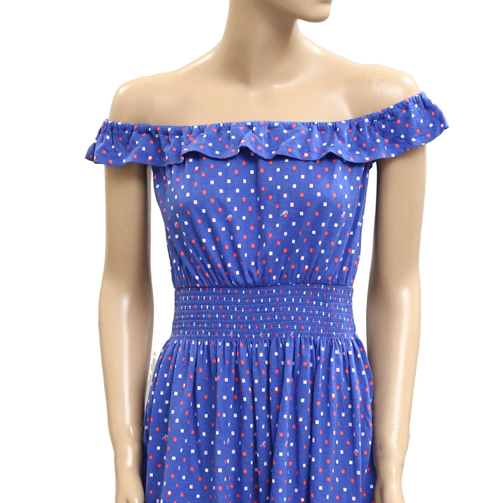 Lilly Pulitzer Off-The-Shoulder Mini Dress