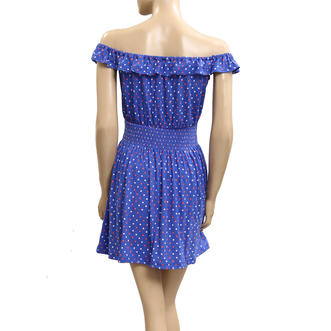 Lilly Pulitzer Off-The-Shoulder Mini Dress