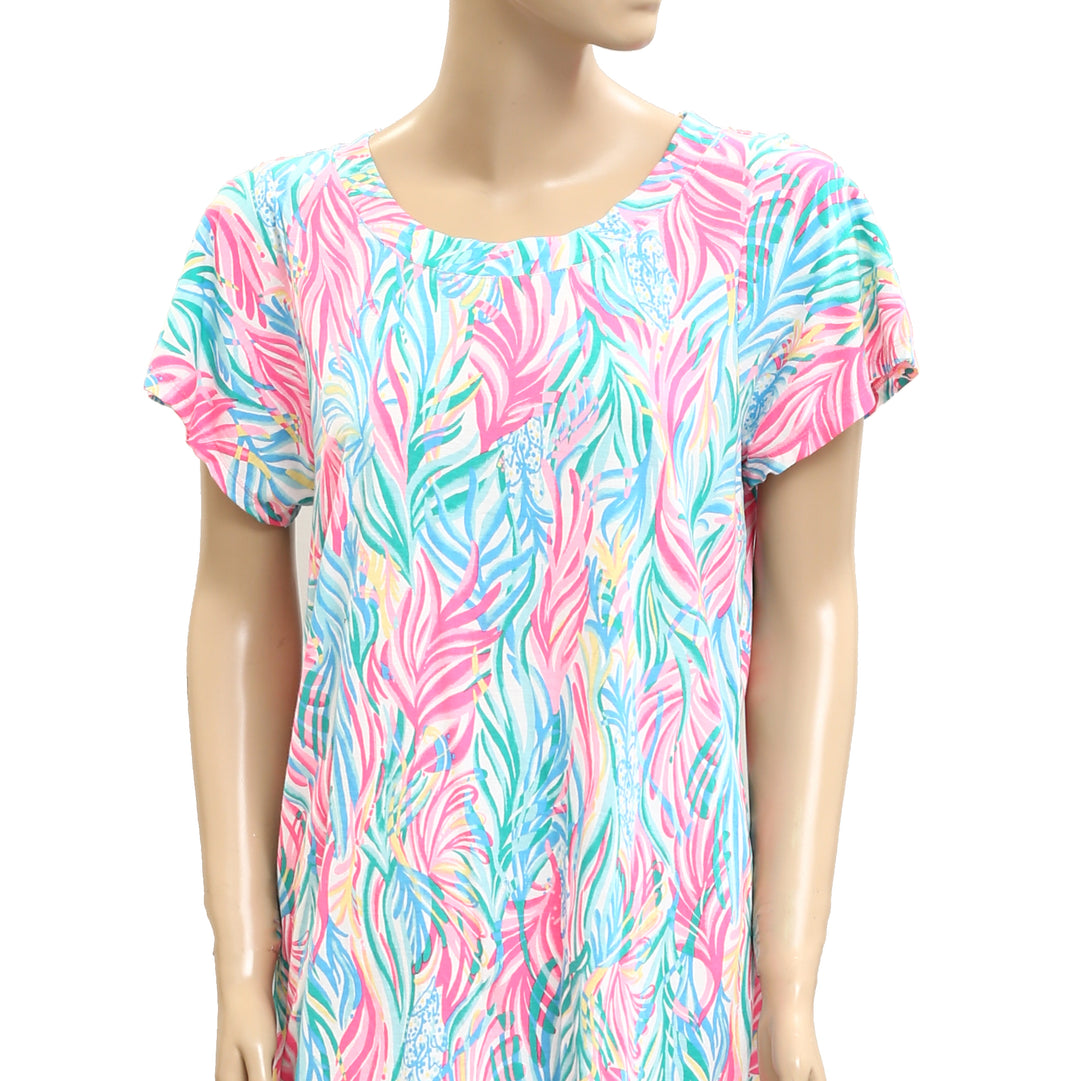 Lilly Pulitzer Printed T-Shirt Mini Dress