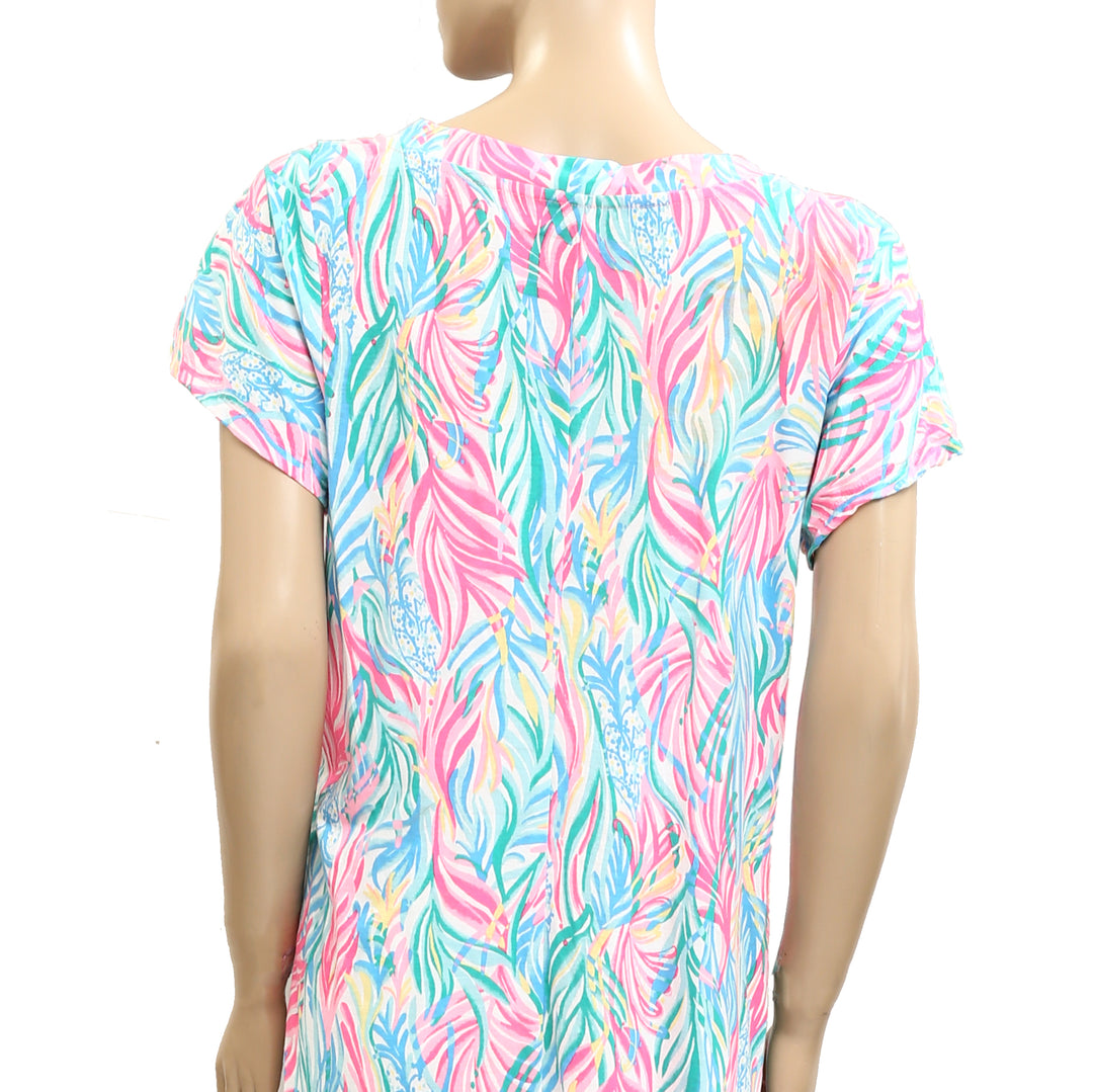 Lilly Pulitzer Printed T-Shirt Mini Dress