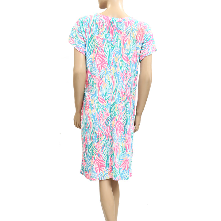 Lilly Pulitzer Printed T-Shirt Mini Dress