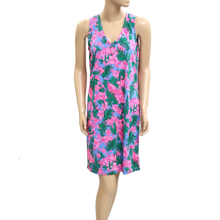 Lilly Pulitzer Floral Printed Shift Tank Mini Dress