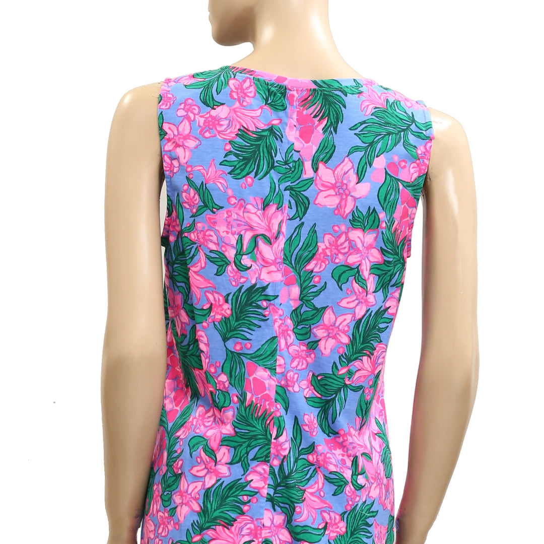 Lilly Pulitzer Floral Printed Shift Tank Mini Dress