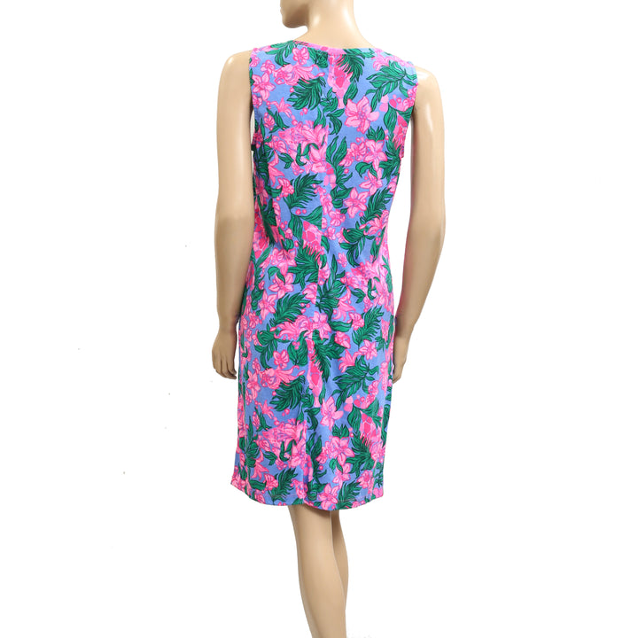 Lilly Pulitzer Floral Printed Shift Tank Mini Dress