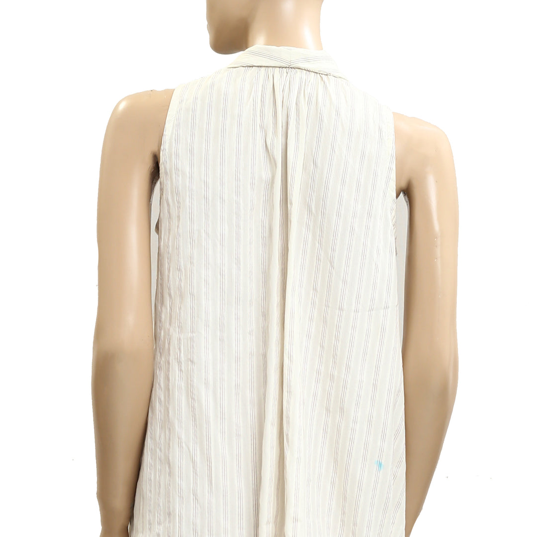 BODE lavender Sail Wrap Mini Dress