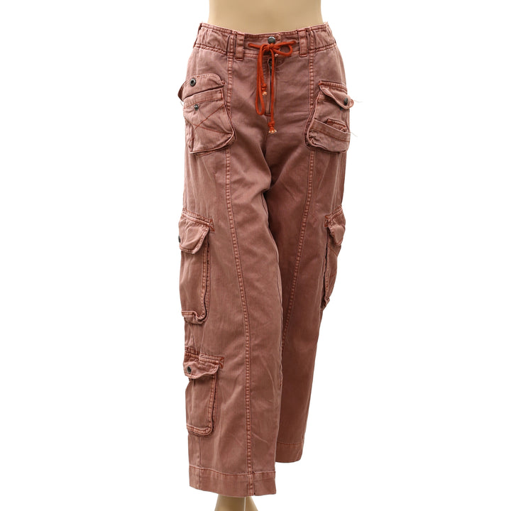 Free People We The Free Tahiti Pull-On Cargo Pants
