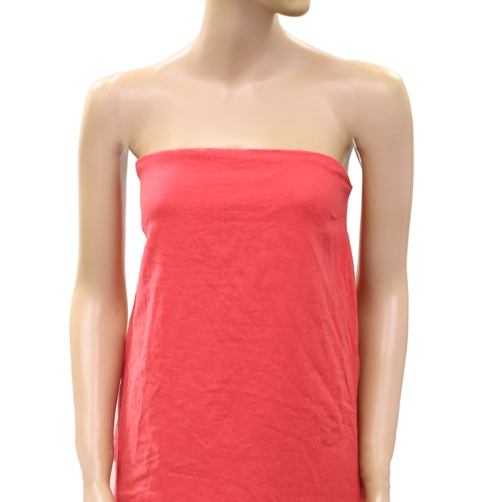 Free People Free-Est Essentially The Best Cotton-Linen Mini Tube Dress