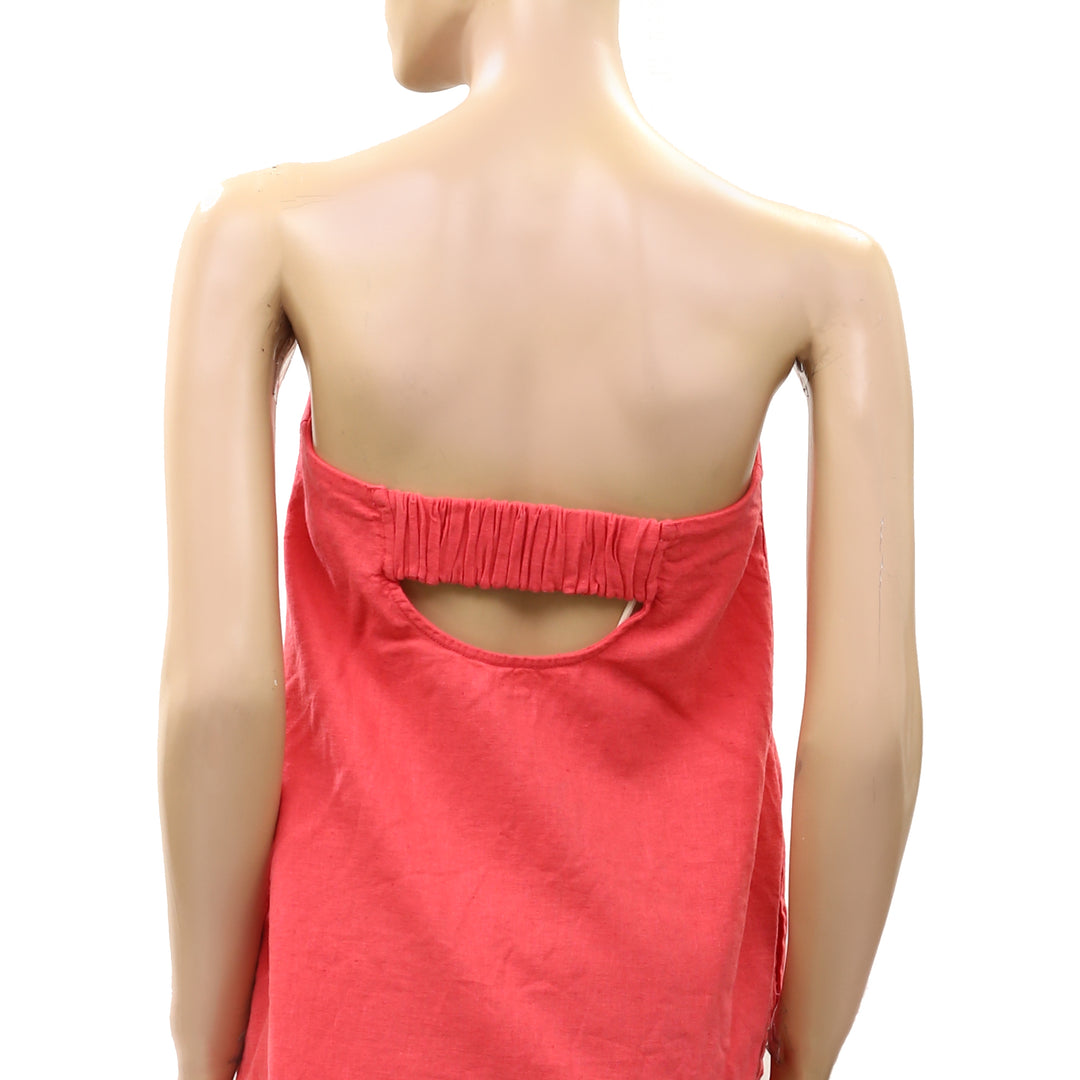 Free People Free-Est Essentially The Best Cotton-Linen Mini Tube Dress