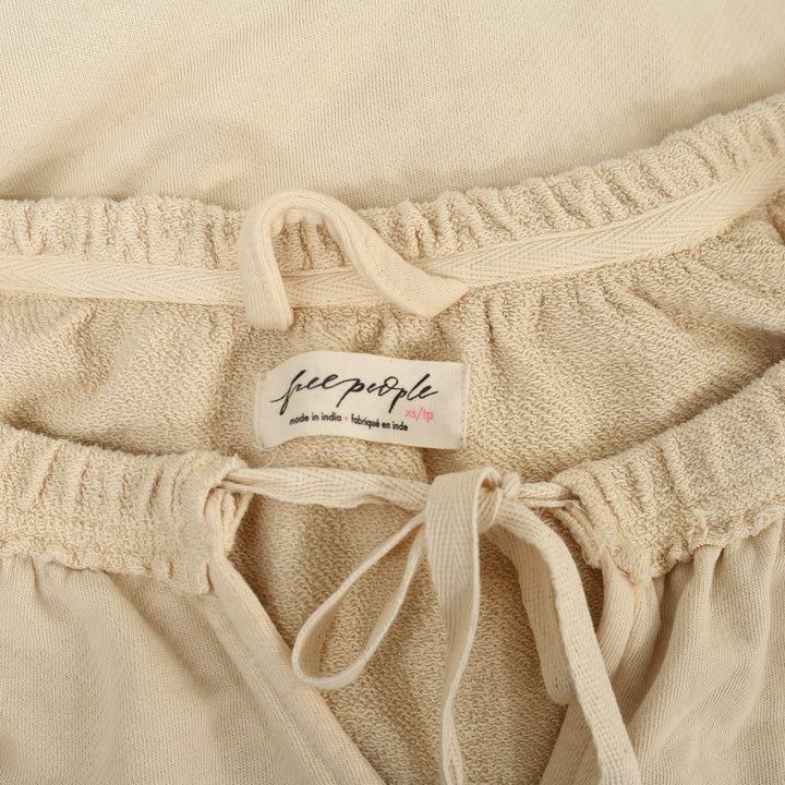 Free People Picnic Sweatshirt Blouse Top