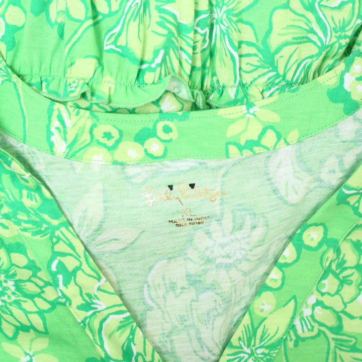 Lilly Pulitzer Floral Printed Tank Blouse Top