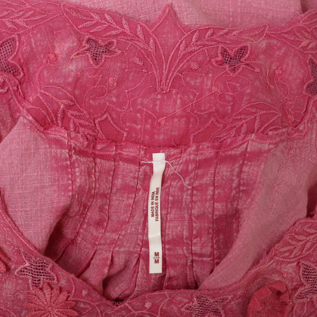 Free People Sophie Embroidered Blouse top