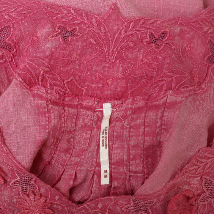 Free People Sophie Embroidered Blouse top