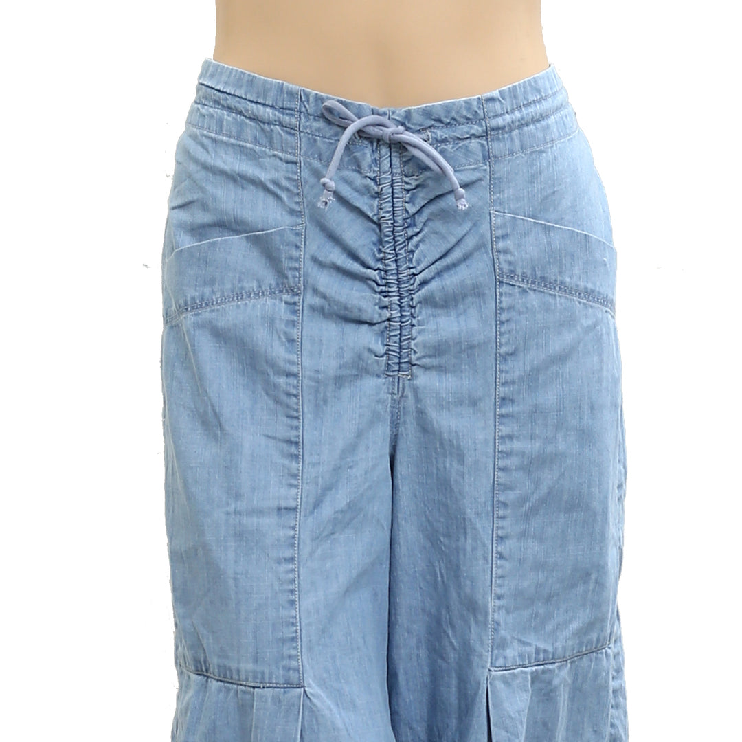 Free People Castaway Slouchy Pull-On Jeans Pants