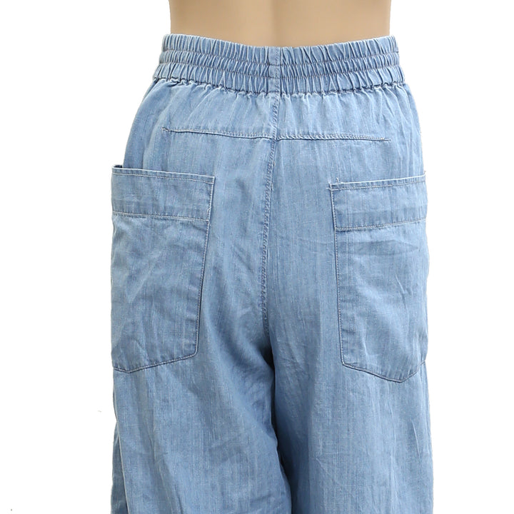 Free People Castaway Slouchy Pull-On Jeans Pants