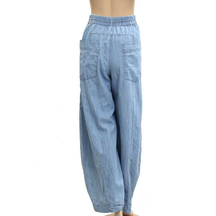 Free People Castaway Slouchy Pull-On Jeans Pants